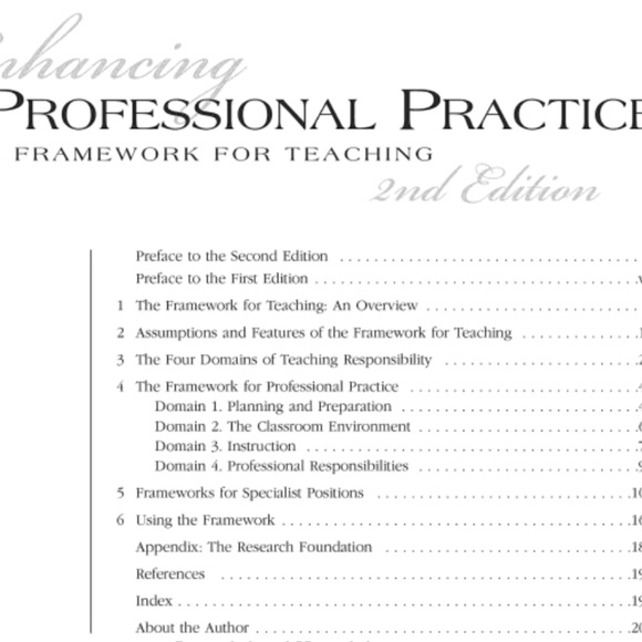 Enhancing Professional Practice: A Framework for Teaching Book for Teachers - Picture 2 of 4